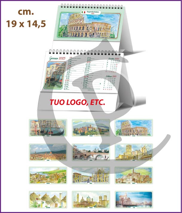 calendari-da tavolo 2025-personalizzati-Illustrati-da-scrivania-citta-d-italia-sp24